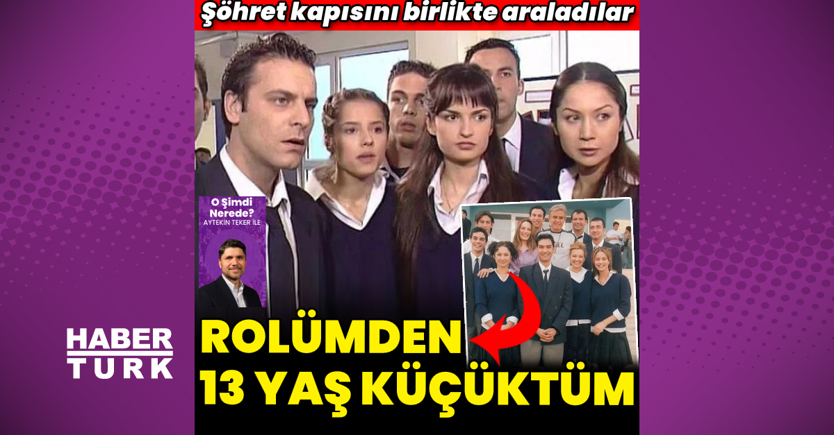 Yasemin Öztürk: Rolümden 13 yaş büyüktüm