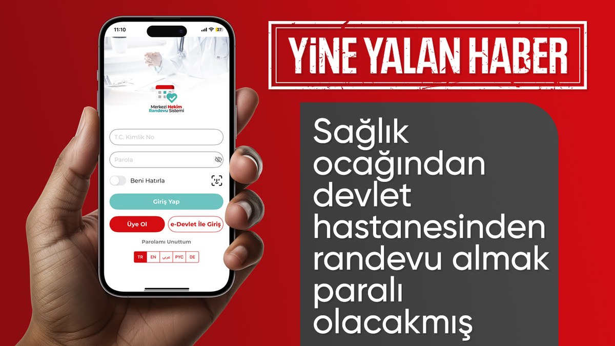 DMM’den ‘ücretli randevu’ iddialarına yanıt
