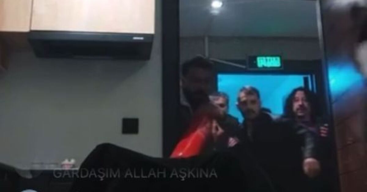 Kendine zarar veren kişiye polis müdahalesi