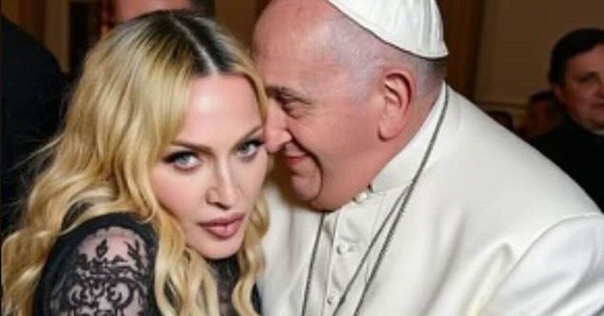 Madonna yapay zekâyla oluşturulmuş Papa’lı fotoğraflarıyla tepki çekti