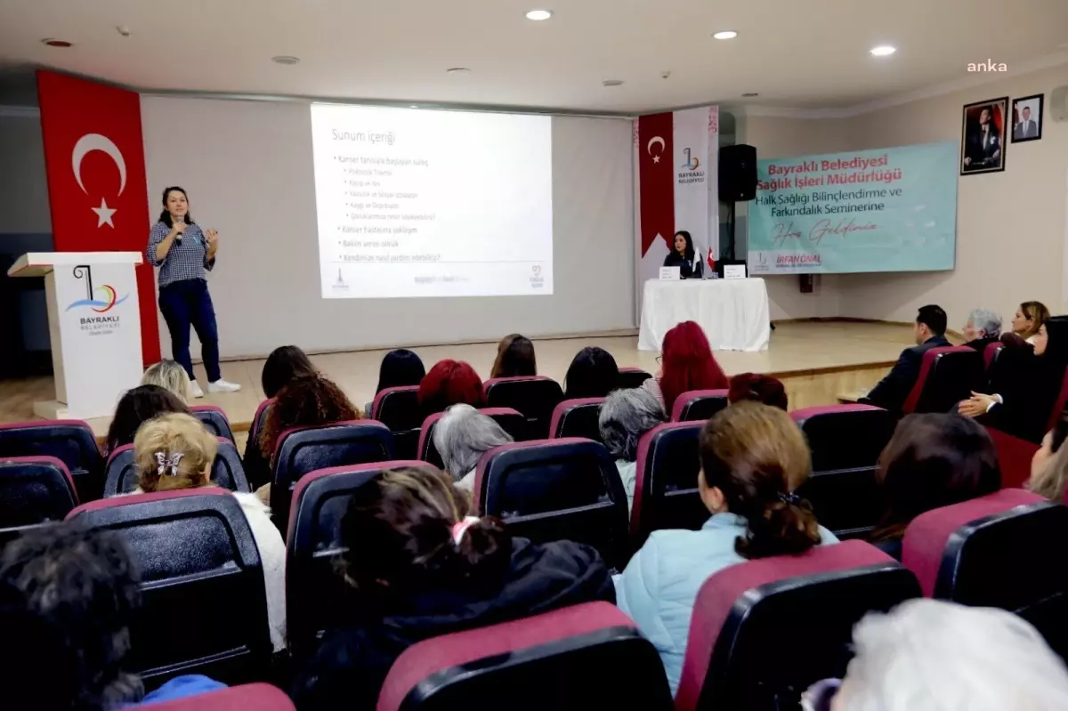 Bayraklı Belediyesi’nden Rahim Ağzı Kanseri Farkındalık Semineri