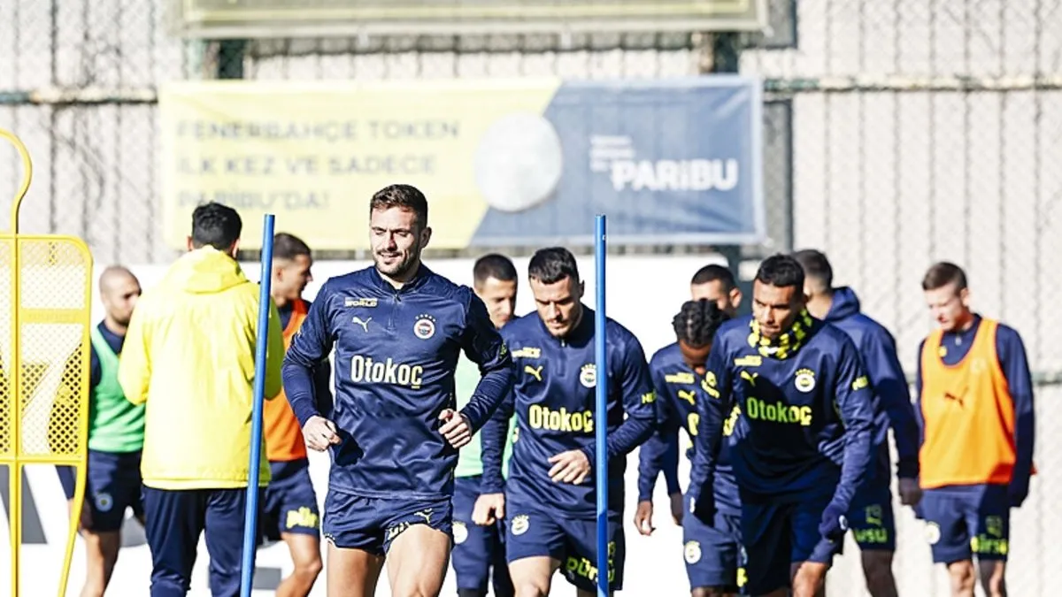 Fenerbahçe, Atakaş Hatayspor maçının hazırlıklarını sürdürdü