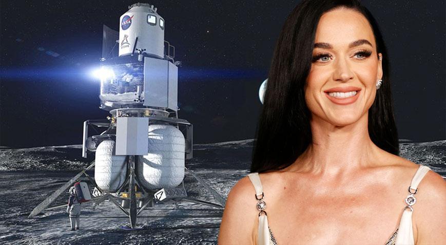 ABD’li şarkıcı Katy Perry uzay yolcusu! 11. insanlı uçuş olacak